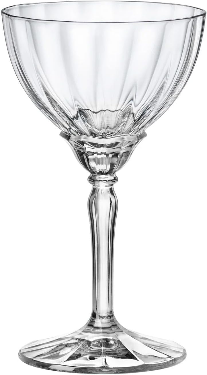 Lot de 4 coupes à Champagne  en verre, FLORIAN, 24 cl Bormioli Rocco - Mathon - 2