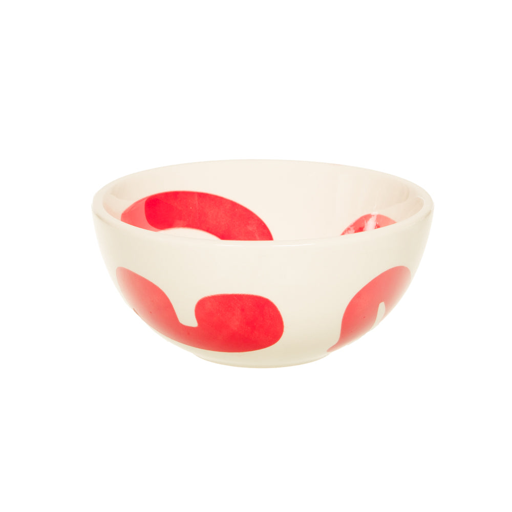 Coupelle Lulli 12 cm rouge (lot de 6) Table passion - Mathon - 1