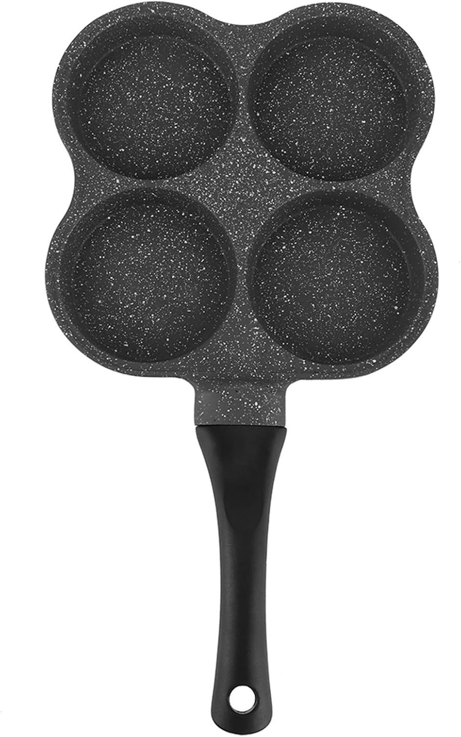 Mini Crêpes 4 Trous Pancake Grill Pan Grill Pan pour Crêpes Crêpière noir Vendos85 - Mathon