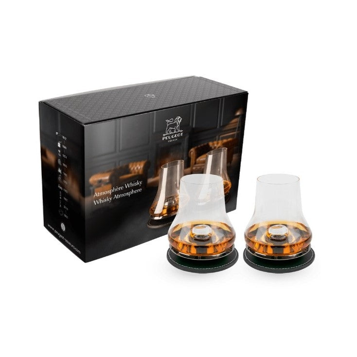 Coffret duo set whisky avec socles rafraichissants Peugeot - Mathon - 1