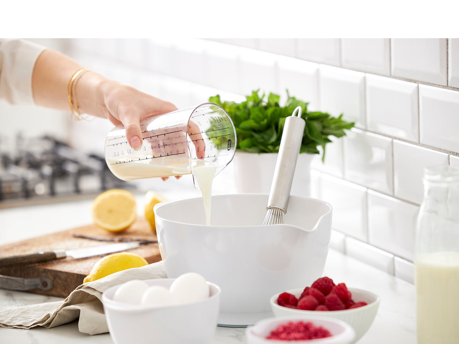 Pichet doseur CLASSIC 0,5l en plastique rigide Transparent Rosti - Mathon - 9