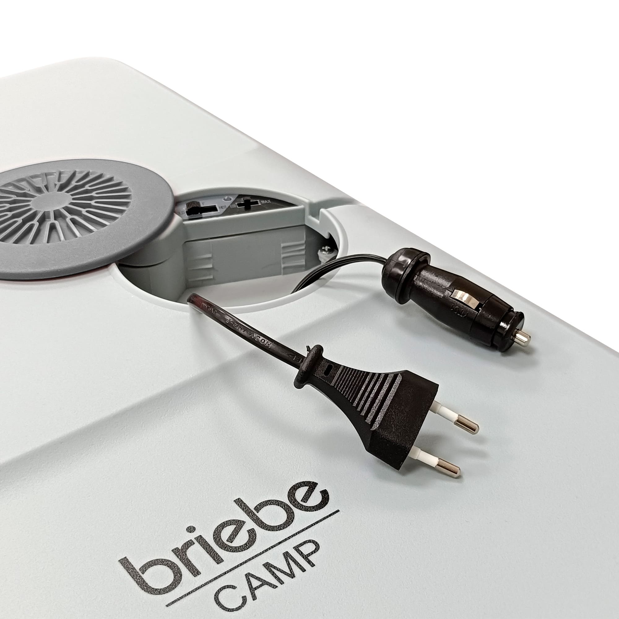 Glacière Électrique portable 40 Litres, 12V / 220 - 240V Voiture et Camping 58  Gris CF1155 - Mathon - 7