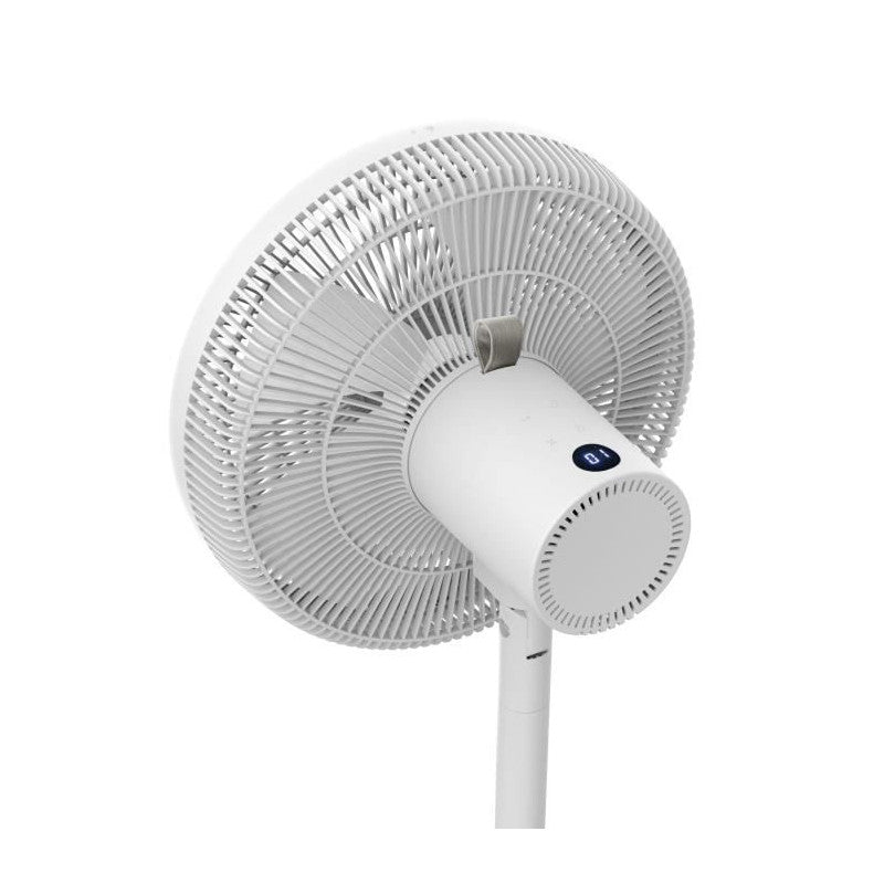 Oceanic Ventilateur De Pied - 50 W - ø 40 Cm - 3 Vitesses - Oscillant - Inclinable - Blanc Oceanic - Mathon - 3