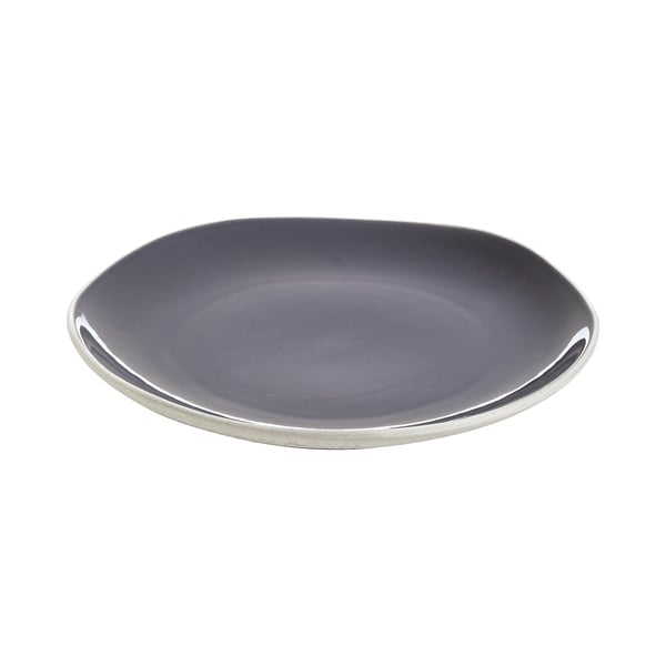 6 assiettes plates 25,4 cm Rocaleo Gris foncé Arcoroc - Mathon - 4