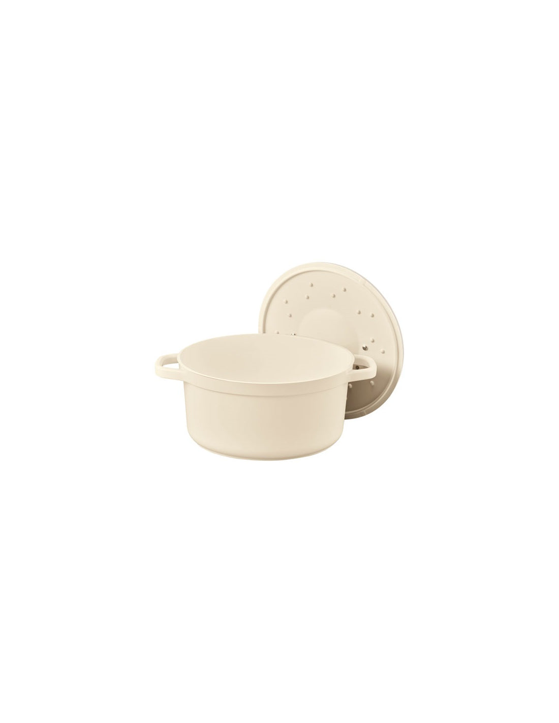 Cocotte ronde beige 24 cm 4.5 L Beka - Mathon - 3