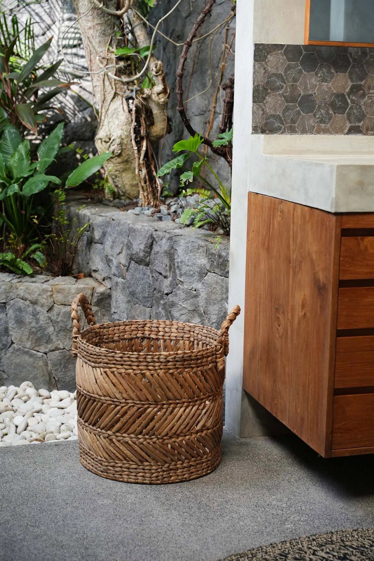 Le Panier En Zigzag De Banane - L Bazar Bizar - Mathon - 2