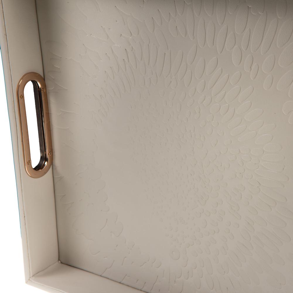 Plateau Opaline taupe 30x40 cm Amadeus - Mathon - 2