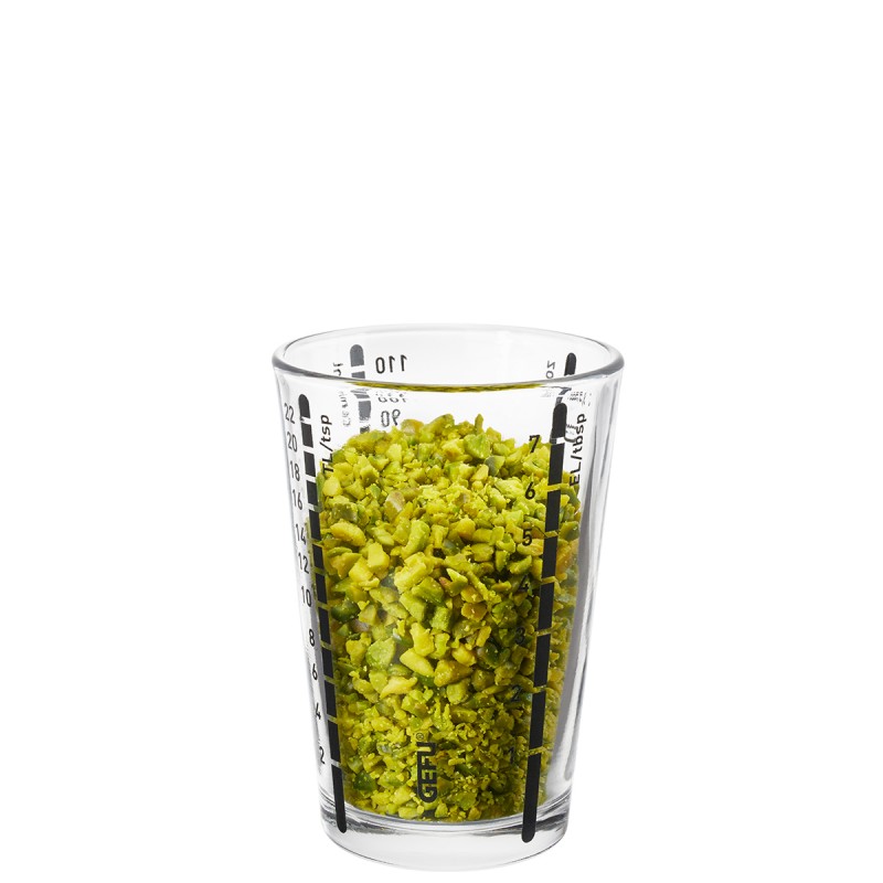 Verre mesureur en verre Messi 100 ml transparent Gefu - Mathon - 1