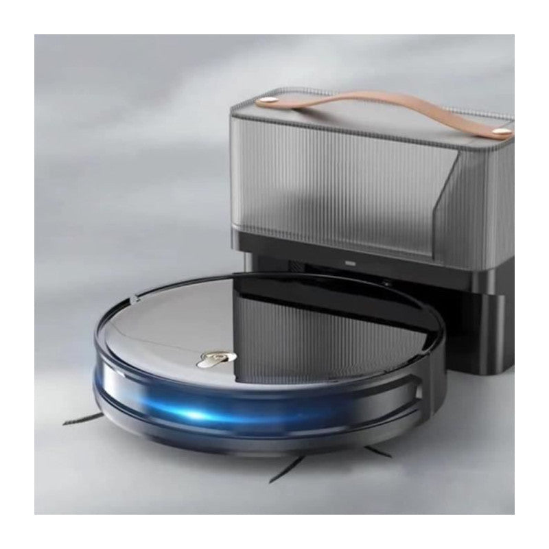 Robot Aspirateur Laveur Connecté Eziclean I-bot Z5 - 75 Min - 2.6kpa - 60-90m² - Sols Durs - 0.25l Eziclean - Mathon - 1