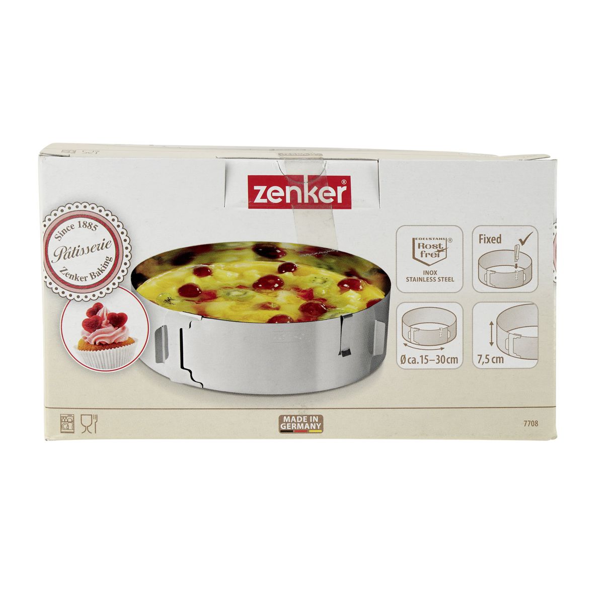 Cercle à pâtisserie réglable Zenker Smart Pastry Zenker - Mathon - 7