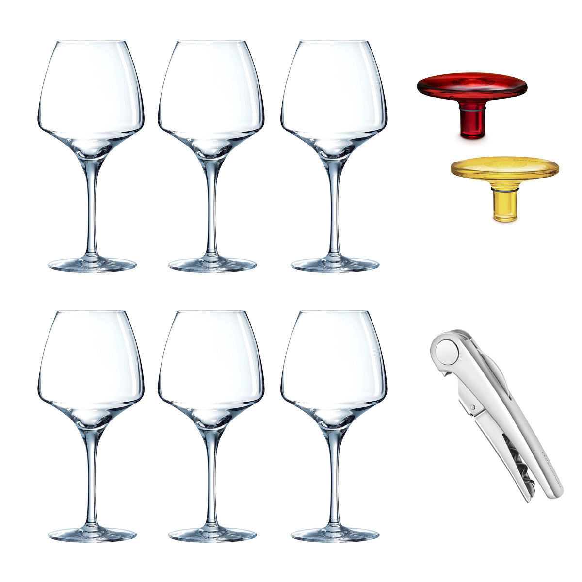 Open-Up - Coffret dégustation verres & accessoires Chef & Sommelier - Mathon - 1