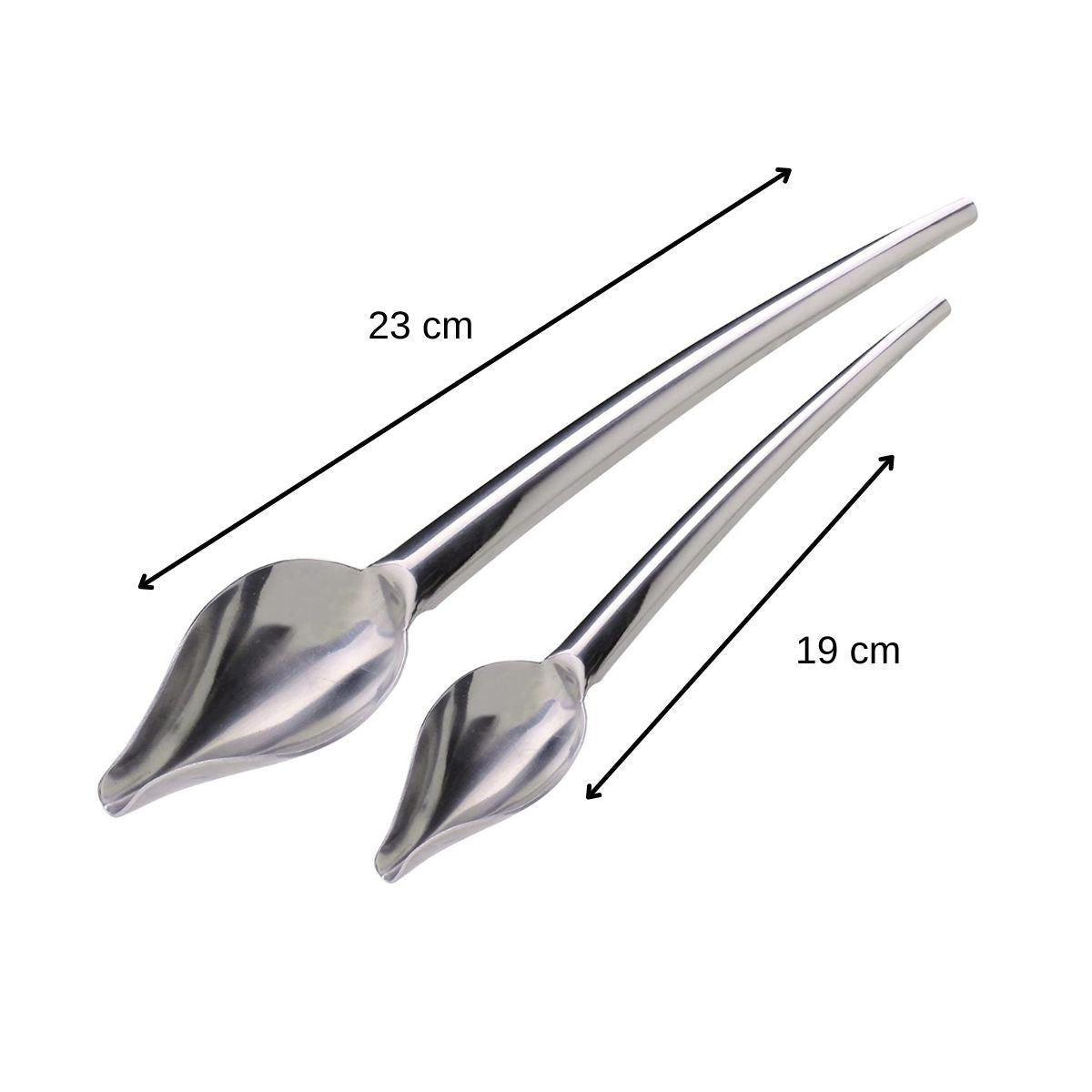 Lot de 2 cuillères plumes à décoration pâtissière Jean Daudignac Fackelmann - Mathon - 3