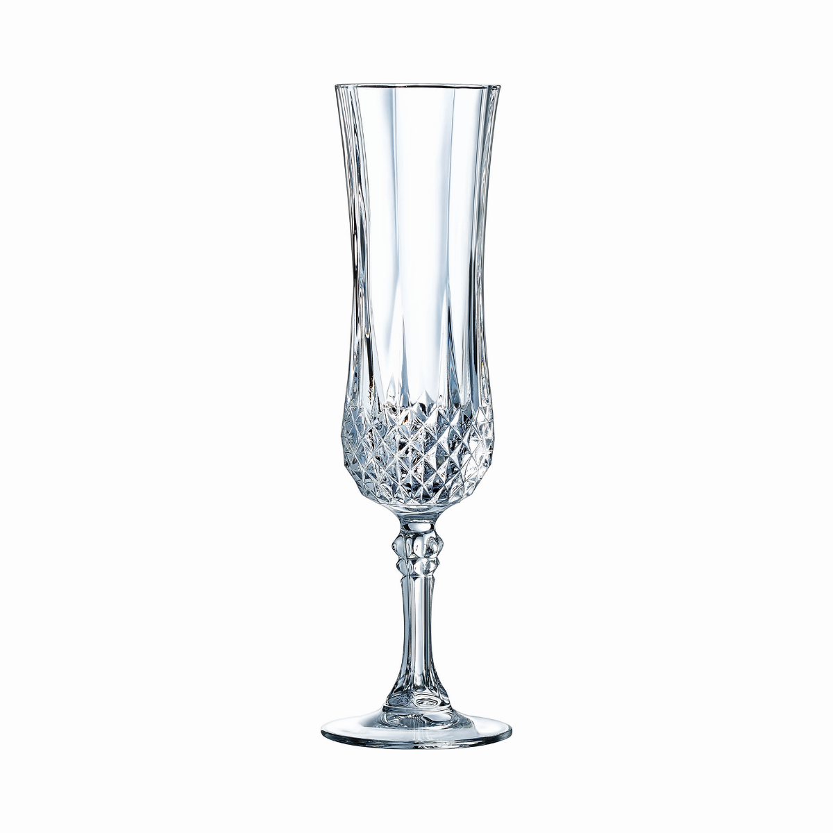 Ensemble 18 verres à pied Longchamp - Cristal d
