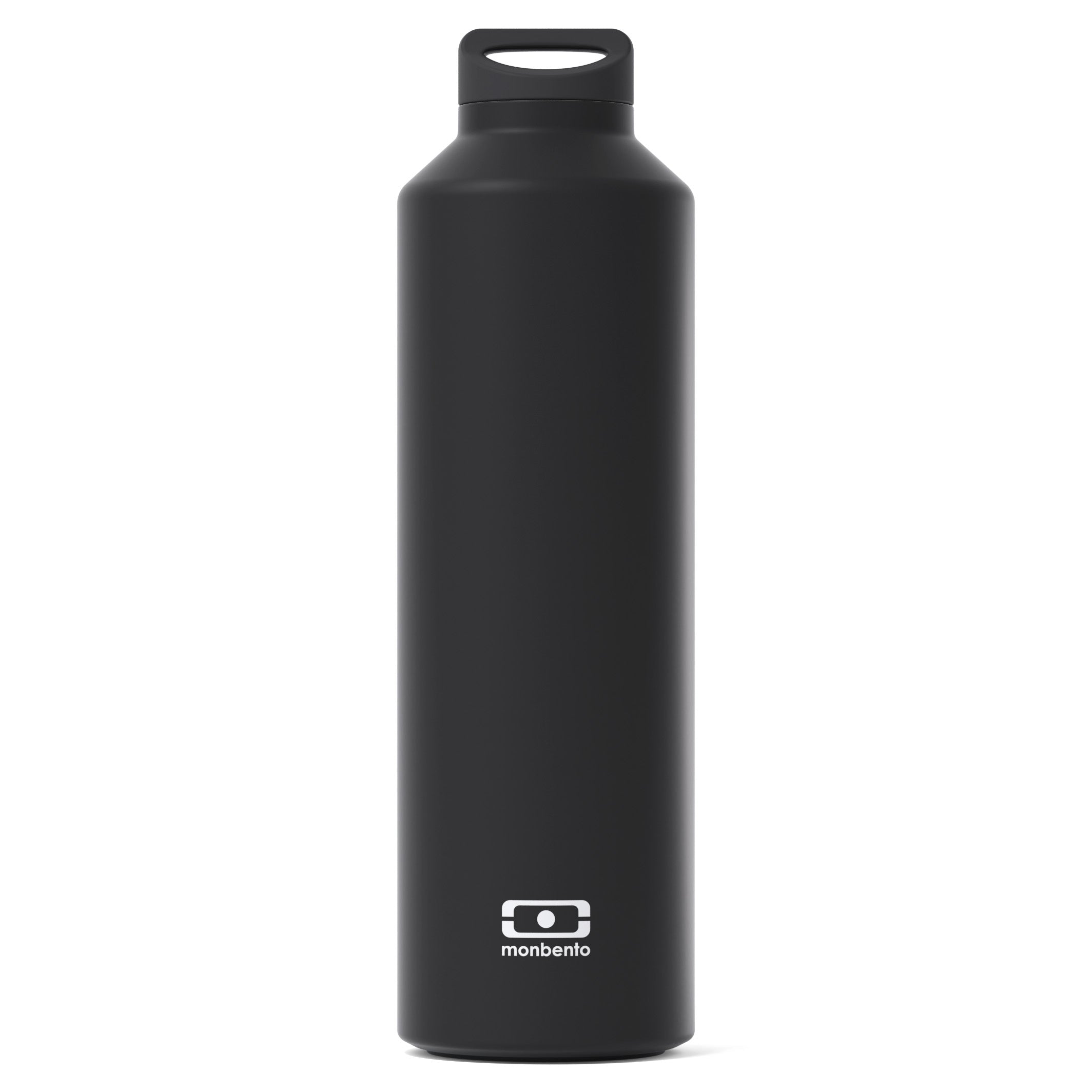 Bouteille isotherme avec infuseur Steel 500ml Noir Onyx Monbento - Mathon - 1