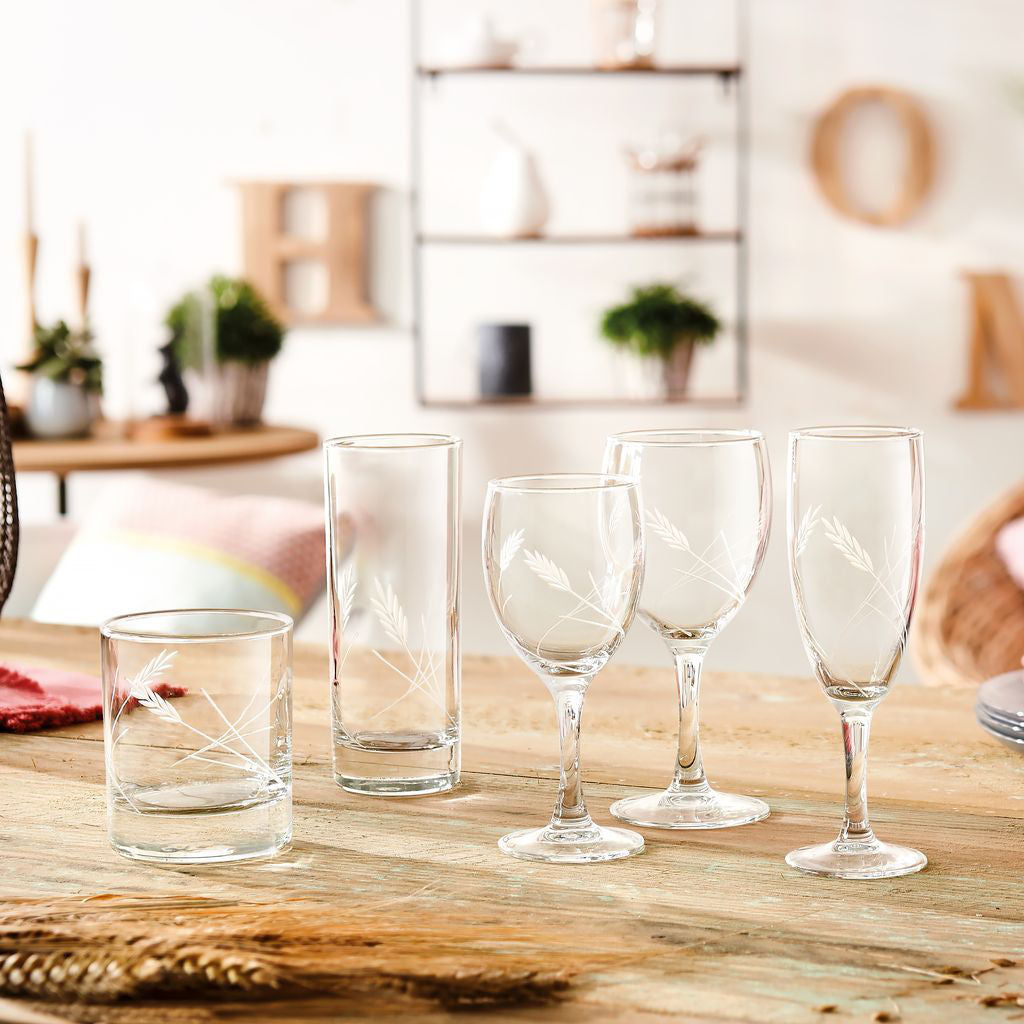 3 verres forme haute 33cl Gerbe Luminarc - Mathon - 2