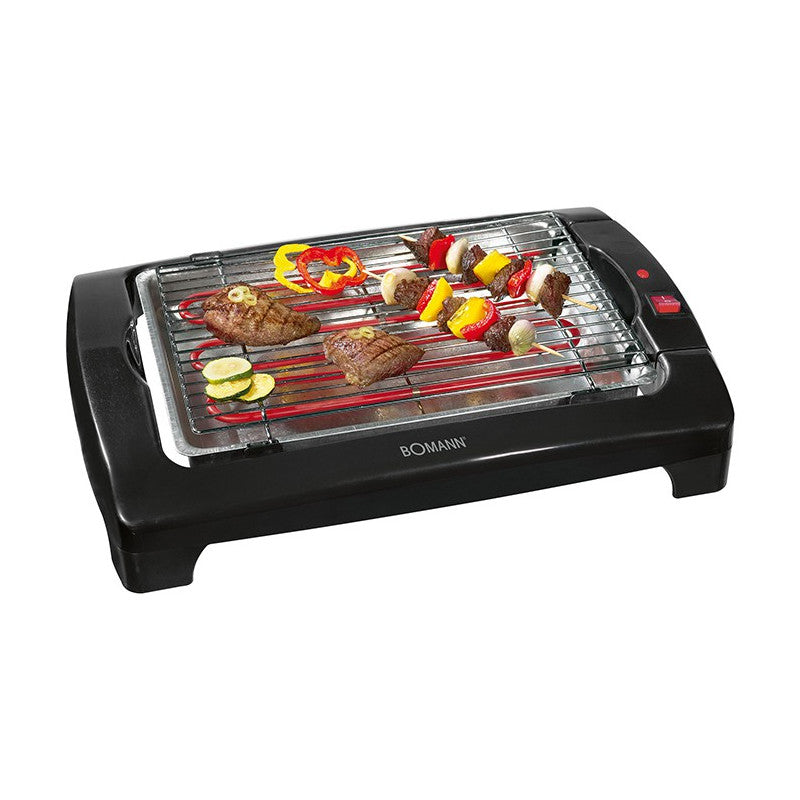 Barbecue Grill électrique de table 2000W Bomann BQ 1240 N CB Noir Bomann - Mathon - 1