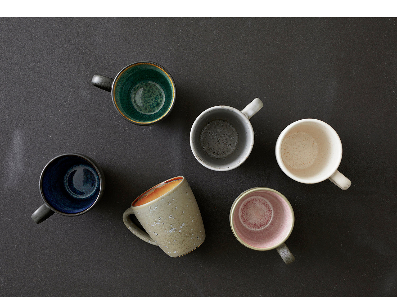 Mug GASTRO en grès Gris/Crème Bitz - Mathon - 2