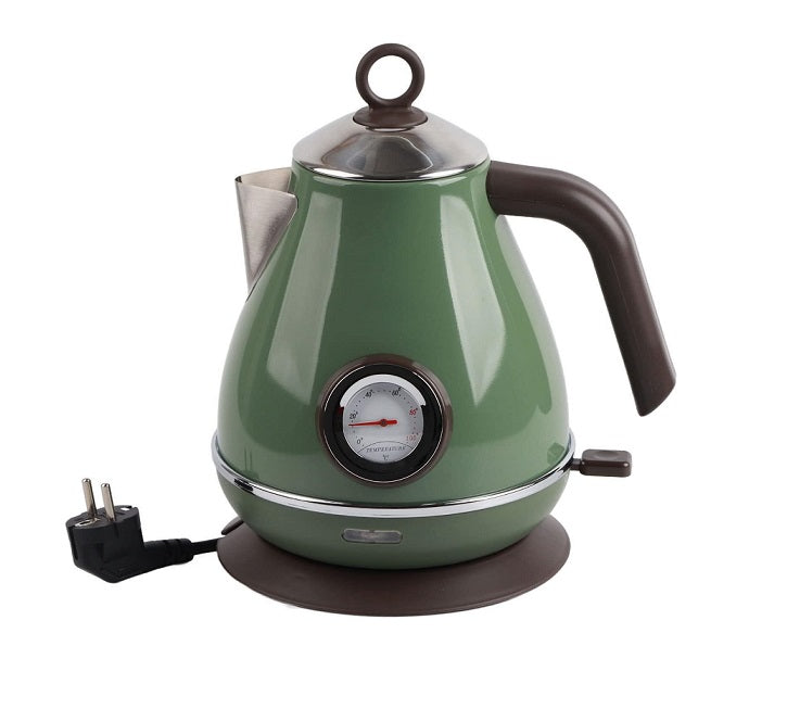 Bouilloire électrique Rétro en Acier Inoxydable de 1,7 L vert Vendos85 - Mathon