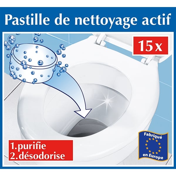 Set de 15 pastilles détartrantes pour WC Wenko by Maximex - Mathon - 3