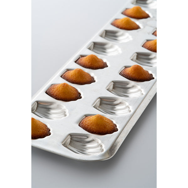 Plaque 20 madeleinettes en fer blanc Gobel - Mathon - 2
