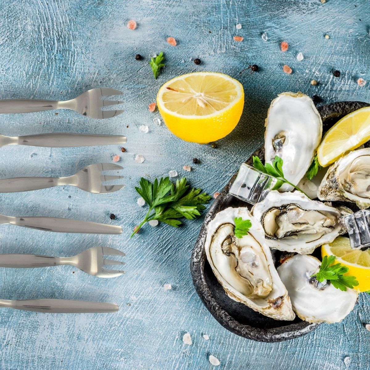 Lot de 12 fourchettes à huîtres  Spécialités Culinaires Fackelmann - Mathon - 2