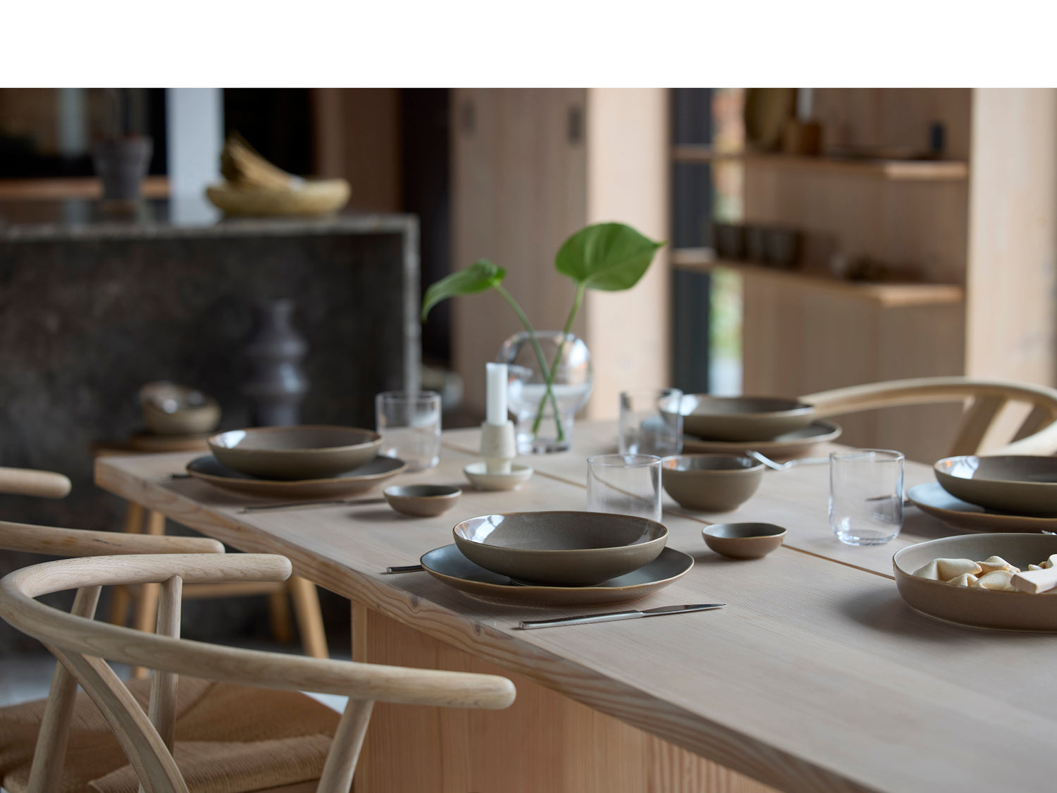 Bol Shoku en Grès Marron chaud Villa Collection - Mathon - 6