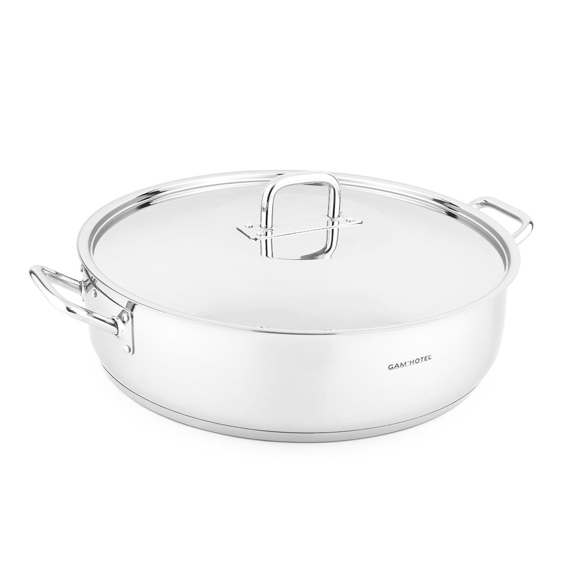 Sautoir inox - 50cm induction Gam Hotel - Mathon - 1