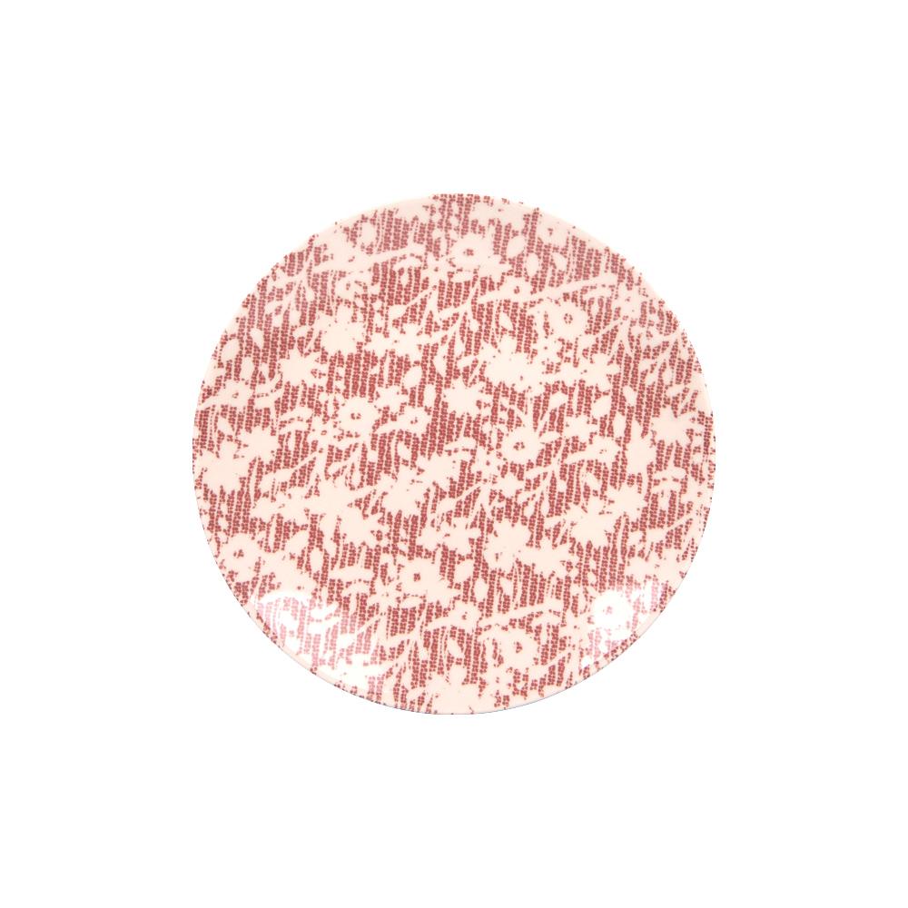 Assiette à dessert Léa rouge 21 cm (lot de 6) Table passion - Mathon - 2