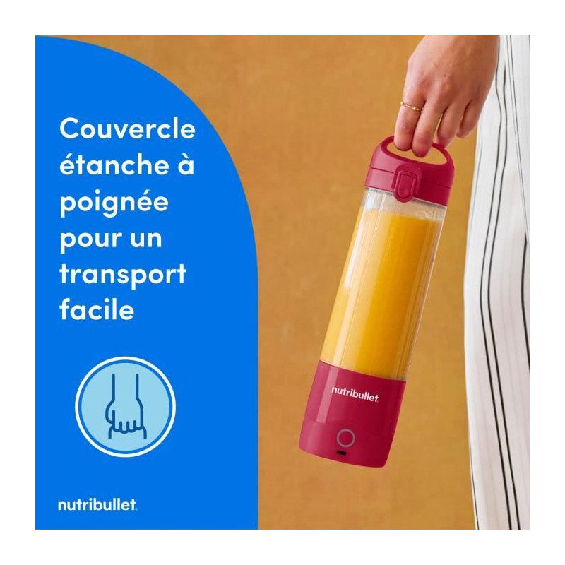 Blender Portable -   - Nbp003ma - 475ml - Sans Bpa - Câble Usb-c Nutribullet - Mathon - 6