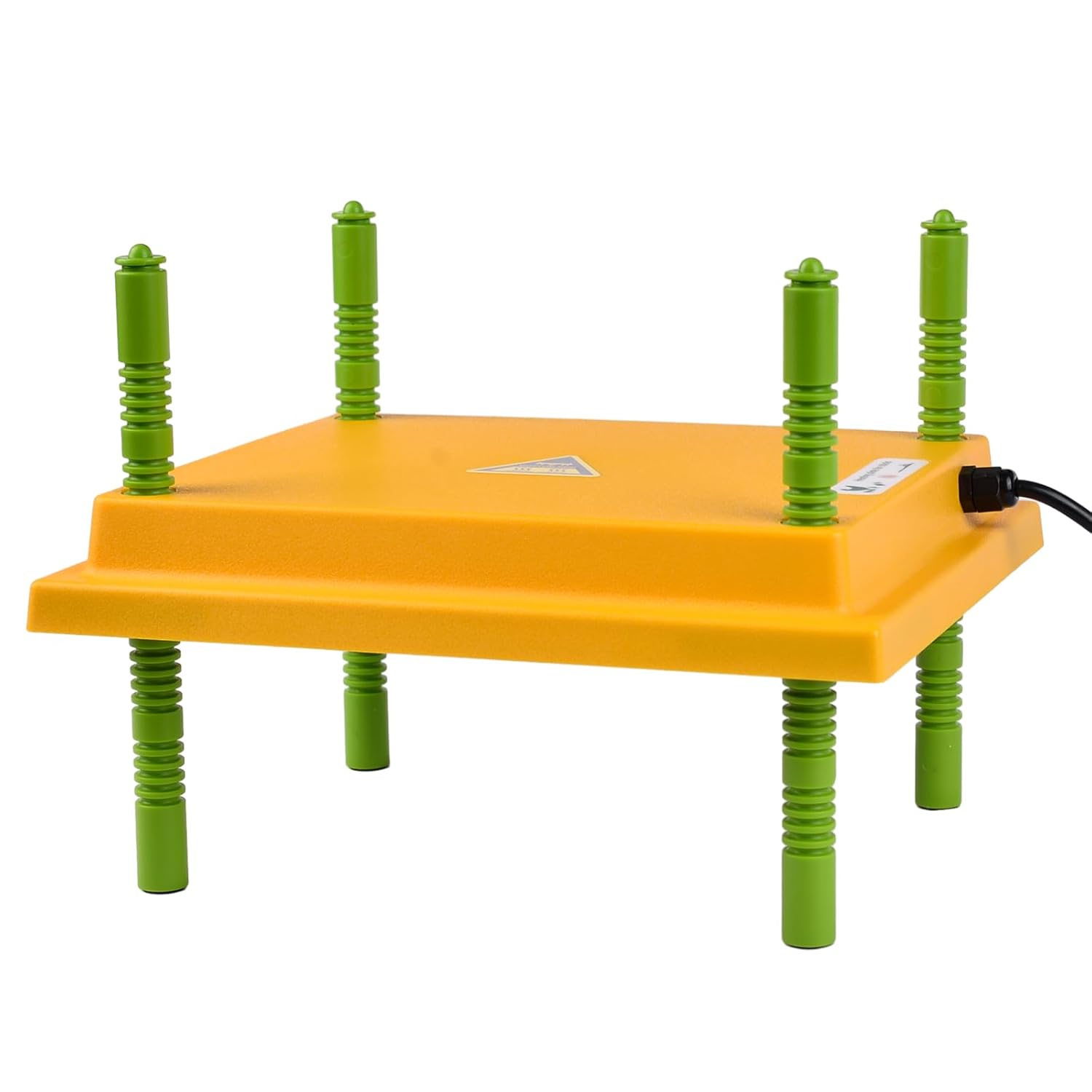 Plaque Chauffante pour assiettes Poussins Jaune/Vert Vendos85 - Mathon