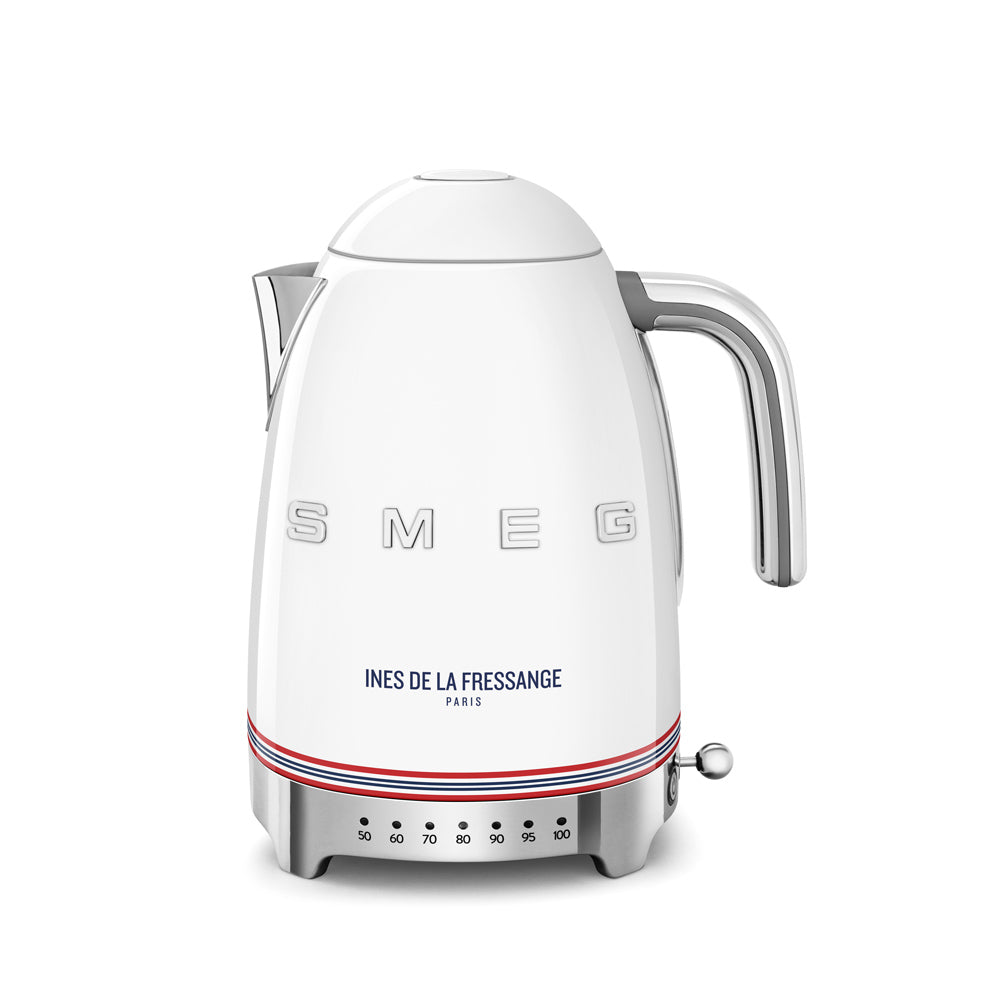 Bouilloire à température réglable blanc 1,7 L Smeg - Mathon - 1