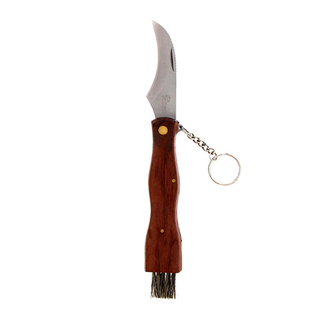 Couteau à Champignons 7 cm avec brosse Evasion Pradel Excellence - Mathon - 1