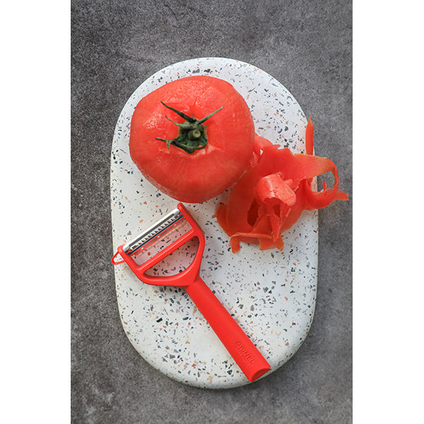 Eplucheur rasoir T DUO polymère rouge Opinel - Mathon - 3