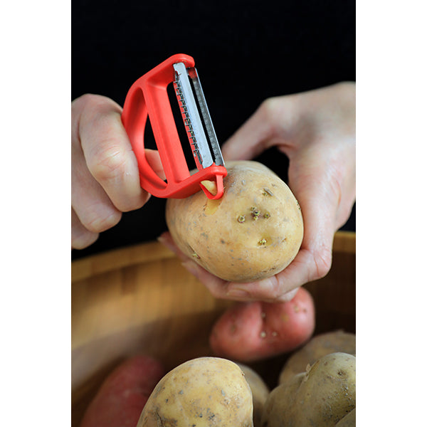 Eplucheur rasoir T DUO polymère rouge Opinel - Mathon - 5