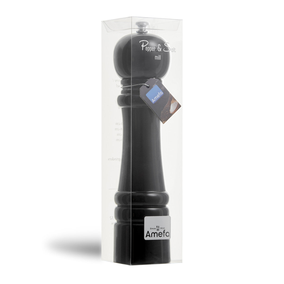 César Noir - Grand poivrier 26 cm Amefa - Mathon - 2