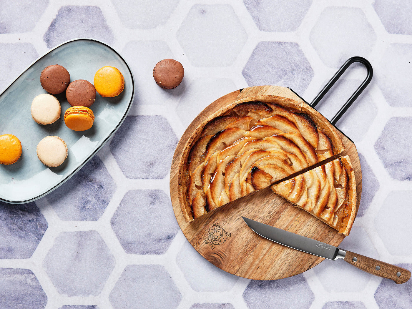 Lot de 1 planches en inox marron D Björn - Mathon - 2