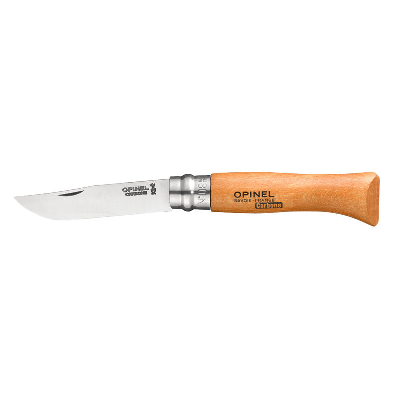 Couteau n°8 lame carbone Opinel - Mathon - 1
