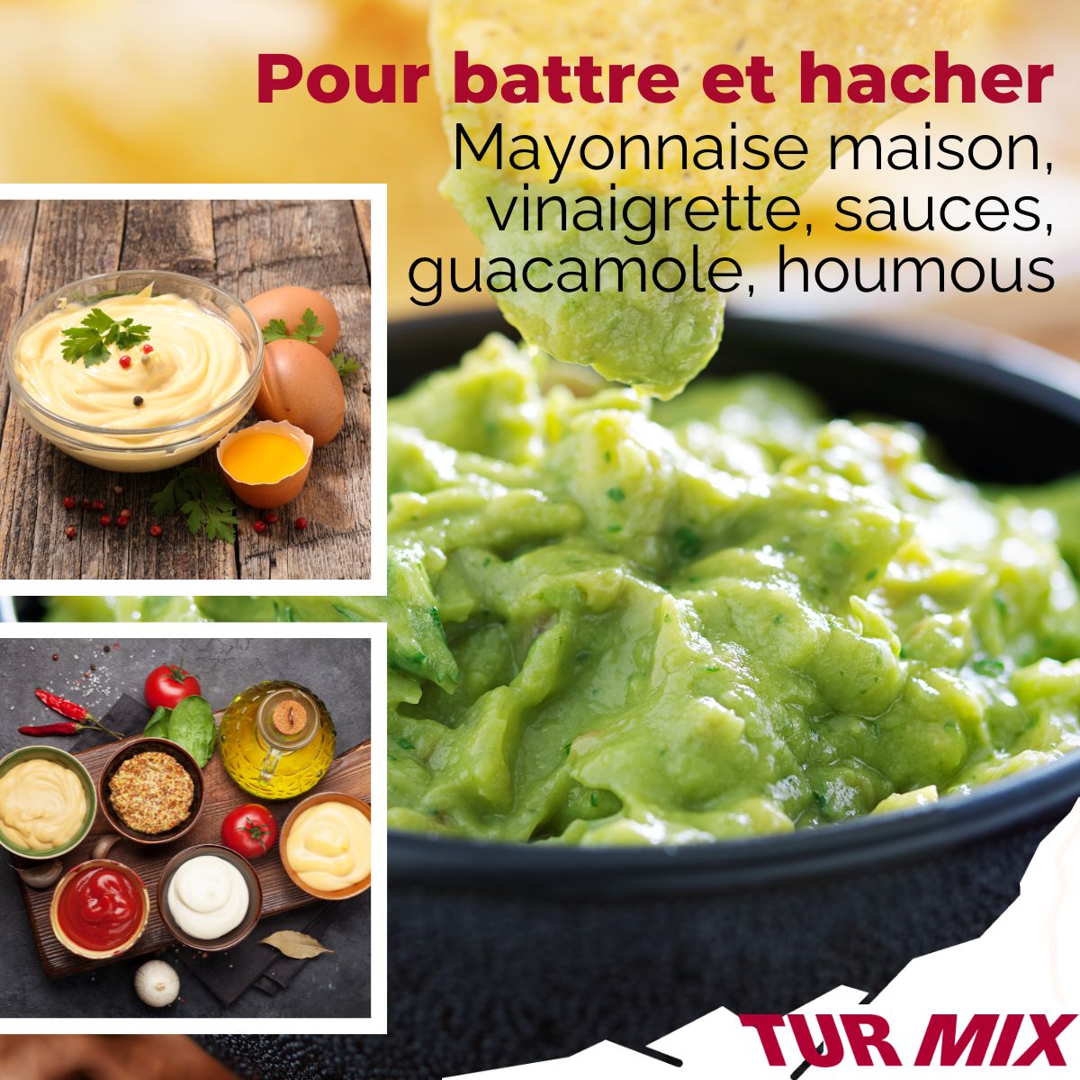 Ensemble mixeur plongeant sans fil Turmix Rotel - Mathon - 6