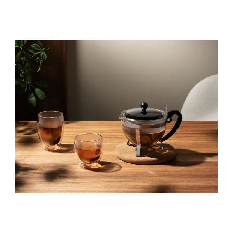 Bodum Chambord Théiere Avec Tamis 1,3l Gris Bodum - Mathon - 5