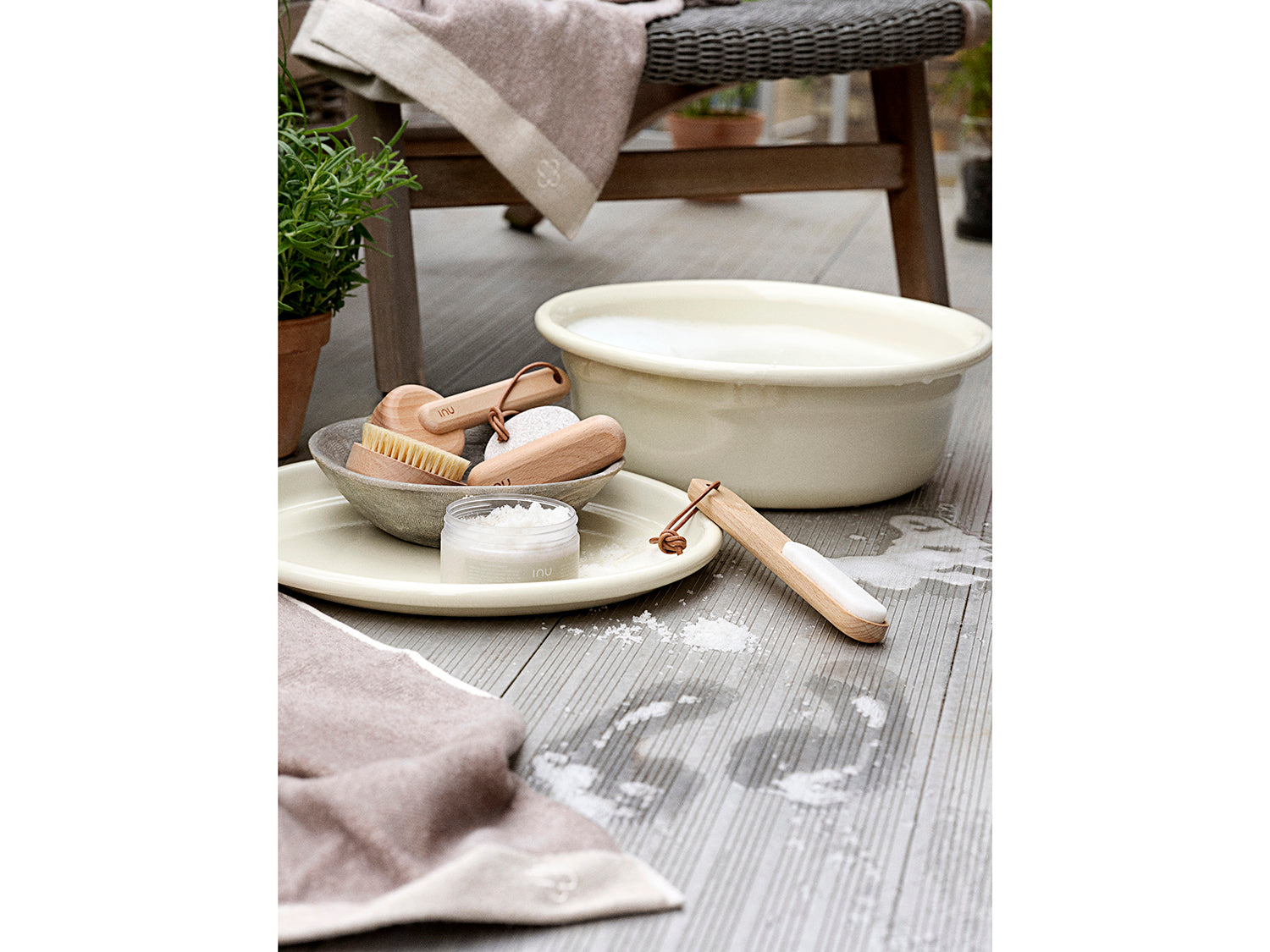 Brosse pour ongles Inu en Hêtre Hêtre Zone Denmark - Mathon - 2