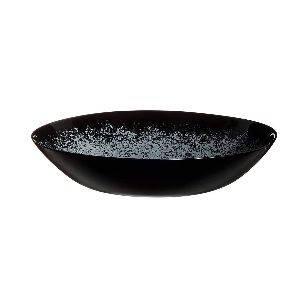 Assiette creuse noire 20 cm Slate Luminarc - Mathon - 3