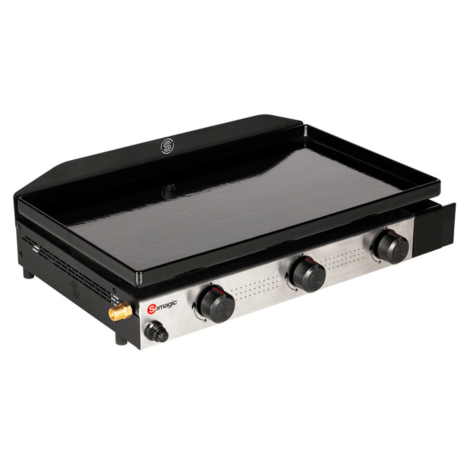 Plancha au gaz SOLIA 300 3 brûleurs 6,45kW Somagic - Mathon - 3