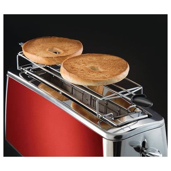 Grille Pain - Toaster Electrique  - Russell Hobbs - Luna Rouge Solaire Russell Hobbs - Mathon - 4