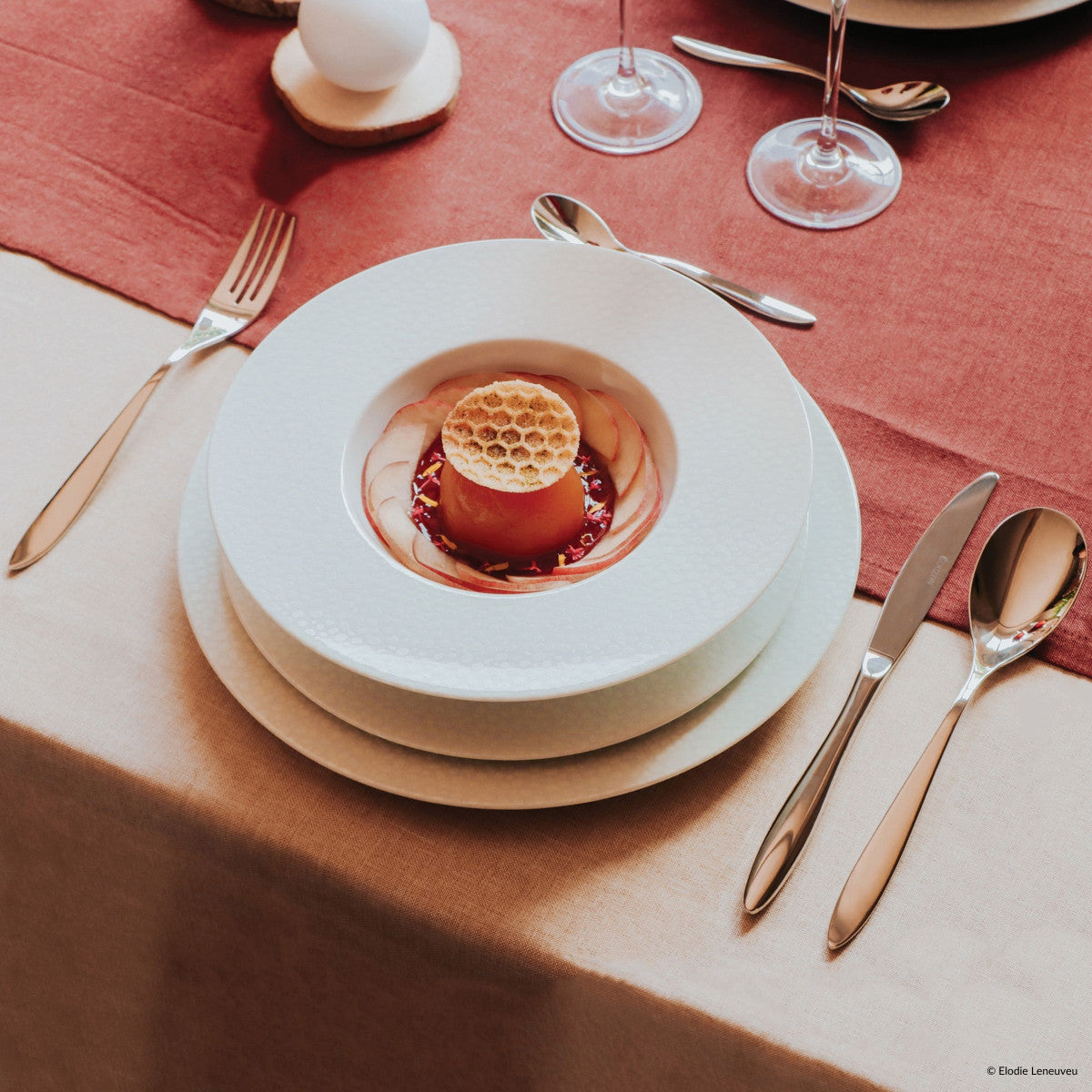 Epsilon - 24 couverts de table avec support de rangement nomade Couzon - Mathon - 6