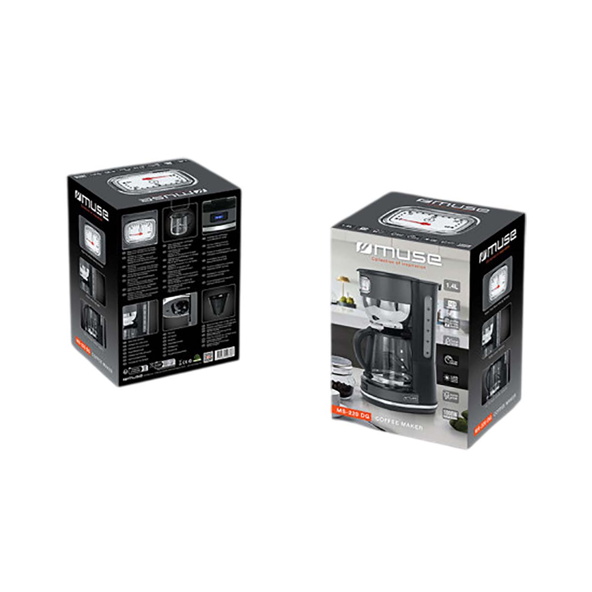 Cafetière à Filtre   Ms-220dg Muse - Mathon - 4