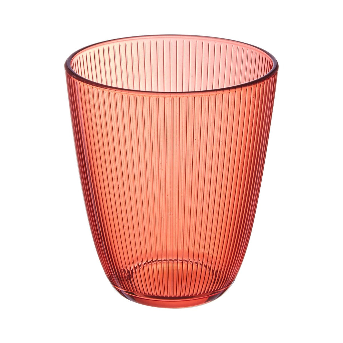 6 verres à eau oranges 31cl Concepto Stripy Jasper Luminarc - Mathon - 2