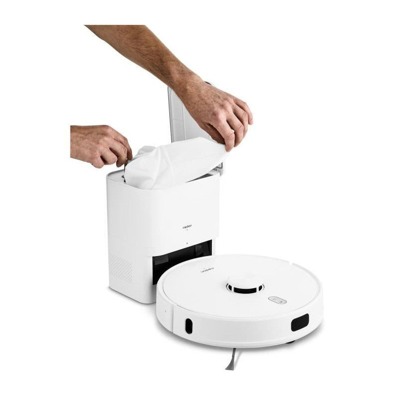 Medion X41 Sw+ - Robot Aspirateur Laveur Avec Station De Vidage - 200 Min - Aspiration Puissante De 8000 Pa - Navigation Laser Medion - Mathon - 3