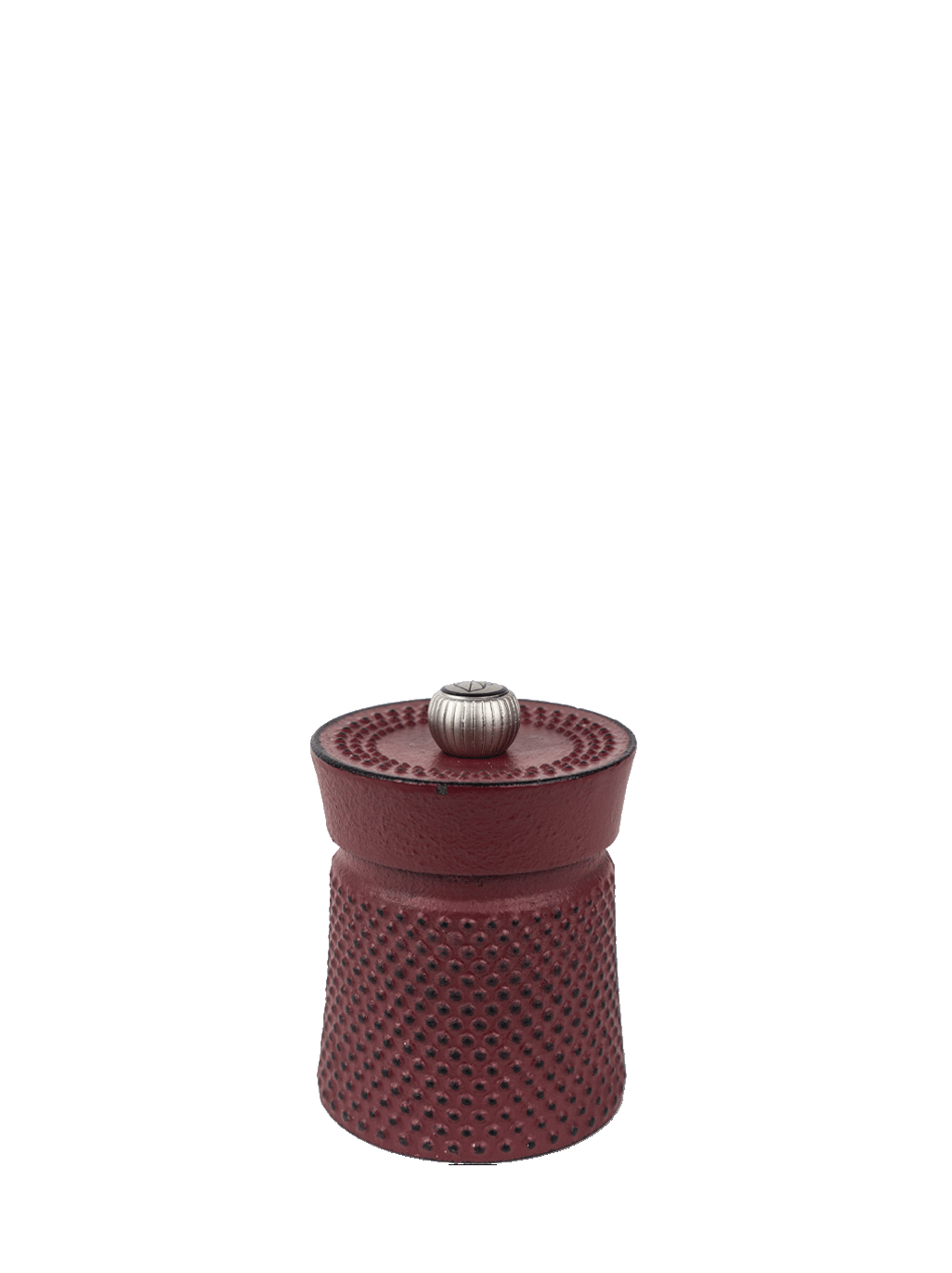 Bali Fonte Moulin à poivre manuel en fonte rouge, 8 cm Peugeot - Mathon - 1