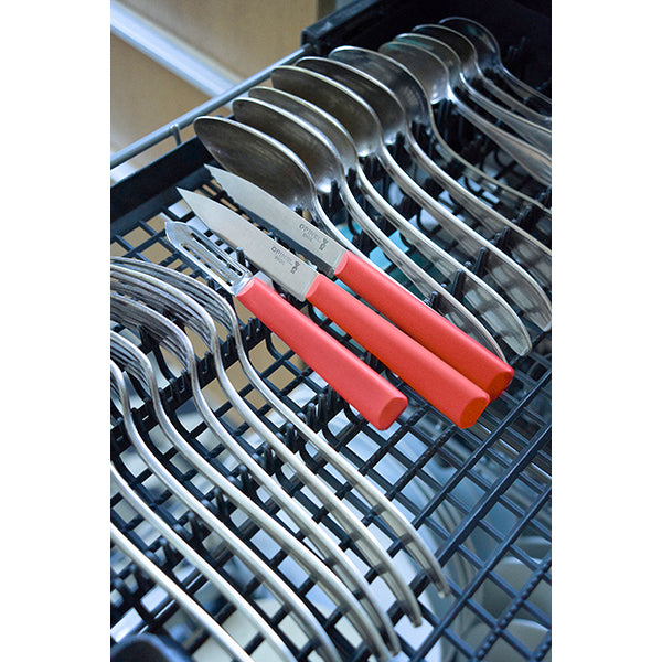 Couteau Office N°312 Essentiels+ Rouge 10 cm inox Opinel - Mathon - 5