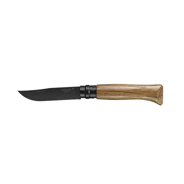 Couteau N°08 Chêne Black tradition Luxe Opinel - Mathon - 1
